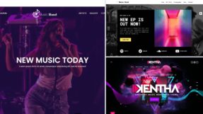 Free and premium music WordPress themes for musicians and bands