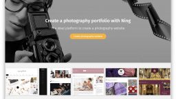 free photography website builder