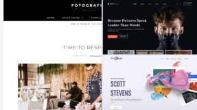 Free photography WordPress themes for photographers