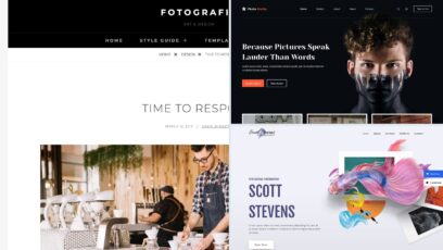 Free photography WordPress themes for photographers