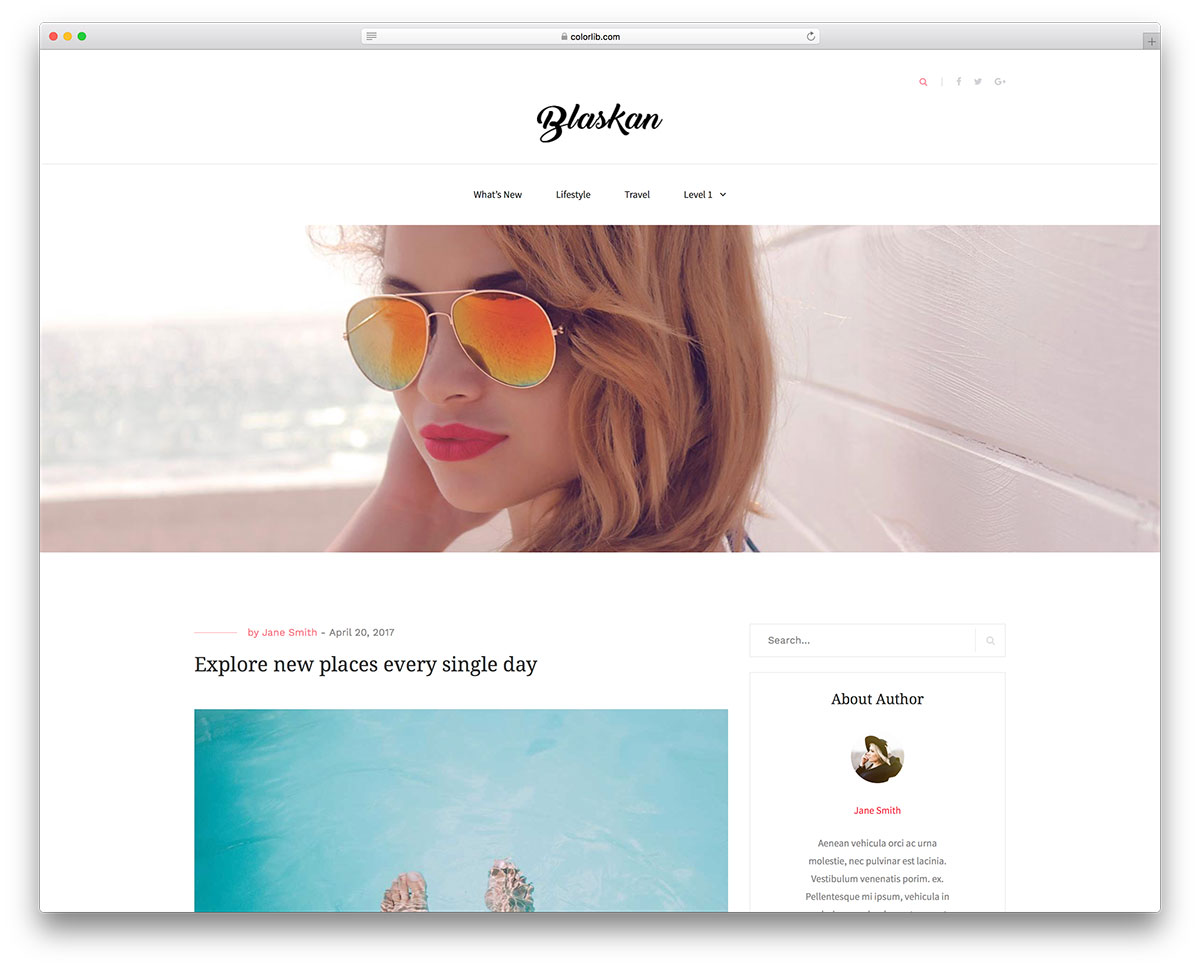 Your Perfect Free Clean WordPress Theme Over 25 Themes Colorlib