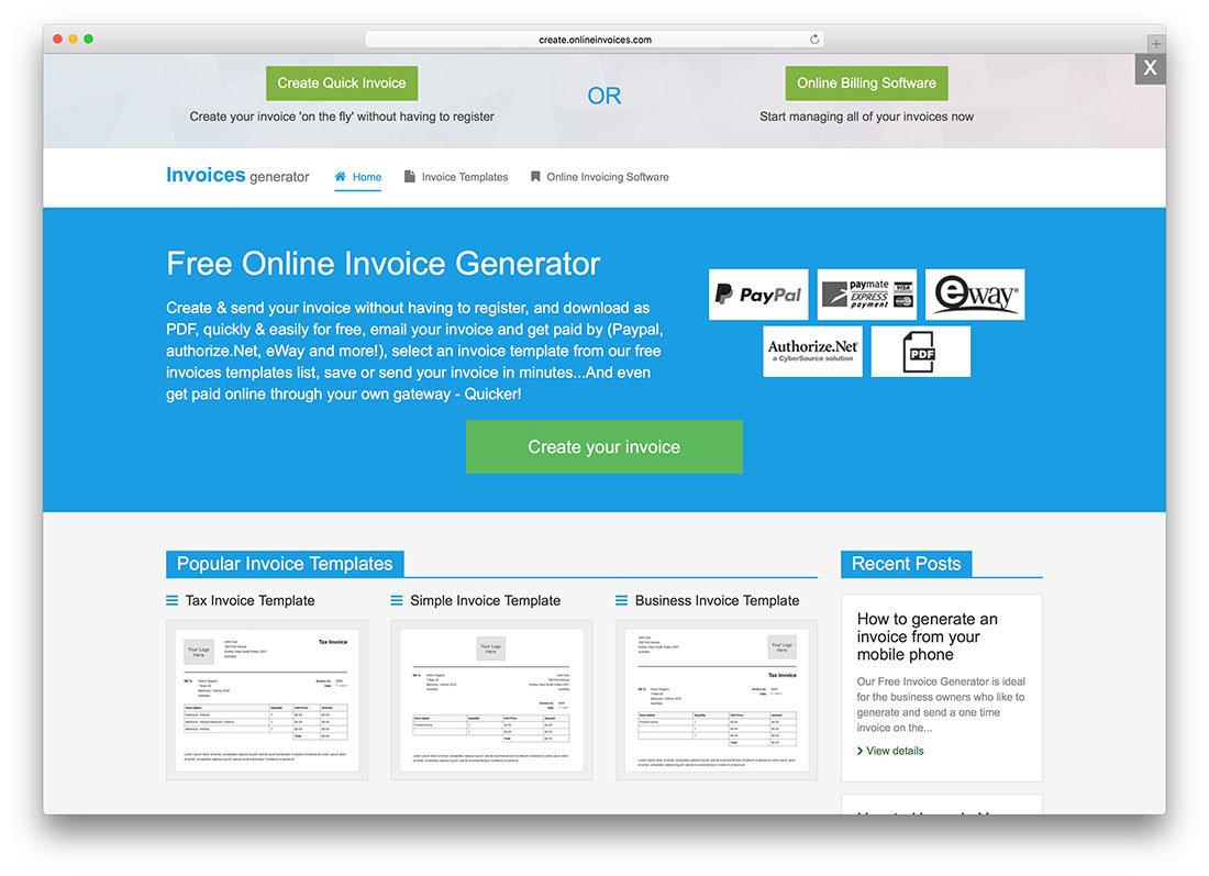 Best Free Invoice Templates [Word, Excel, PDF] - Hubstaff Blog