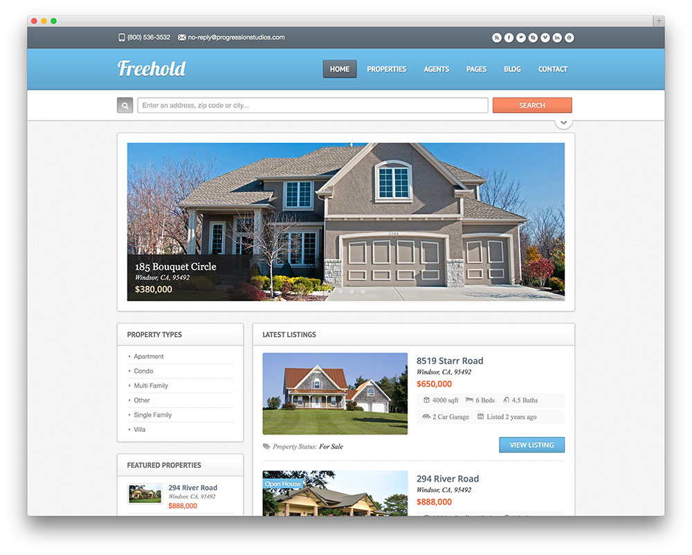 best websites for real estate listings