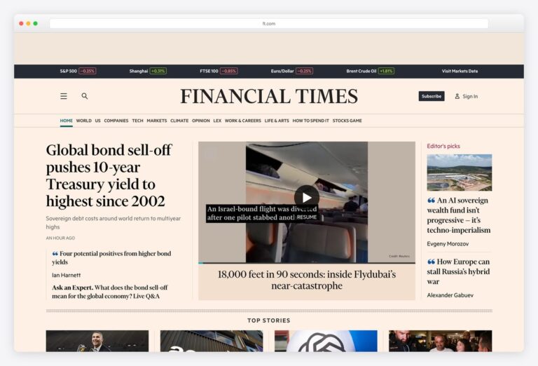 30 Best Newspaper & News Website Designs 2026