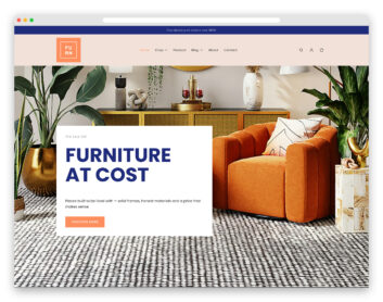Furn free Shopify furniture theme