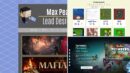 Game developer portfolio examples: Max Pears, increpare and Germán López