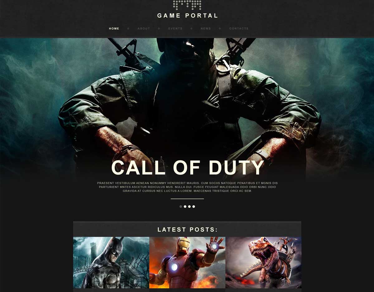 25 Esports Website Template Designs for Gaming Website 2021 Colorlib