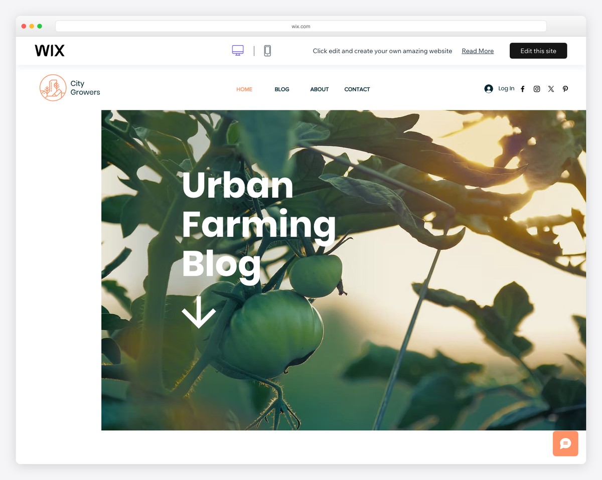 gardening blog wix forum
