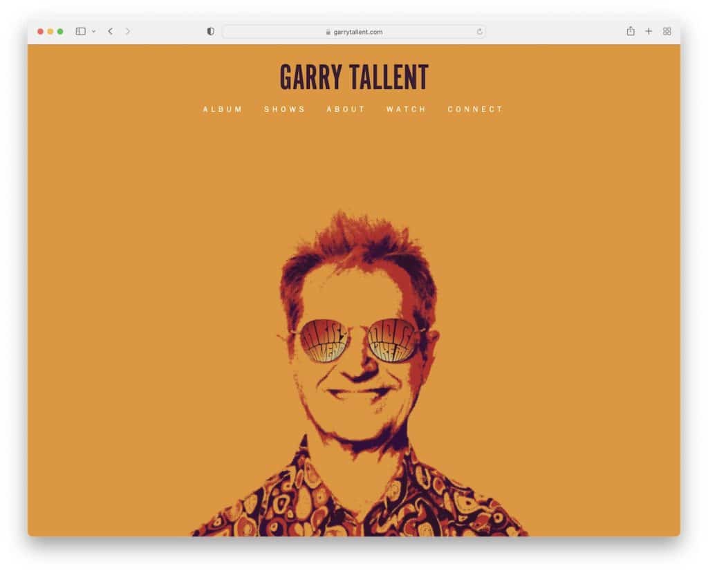 garry tallent musician website