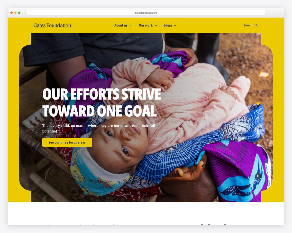 gates foundation nonprofit website