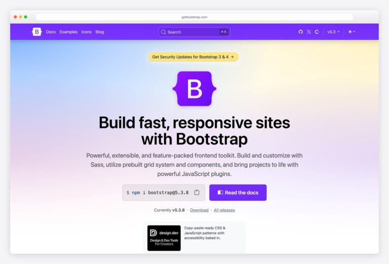 28 Best Bootstrap Websites 2026 (Built With Bootstrap)