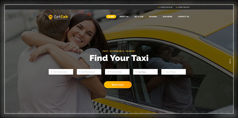 GetCab | Online Taxi Service