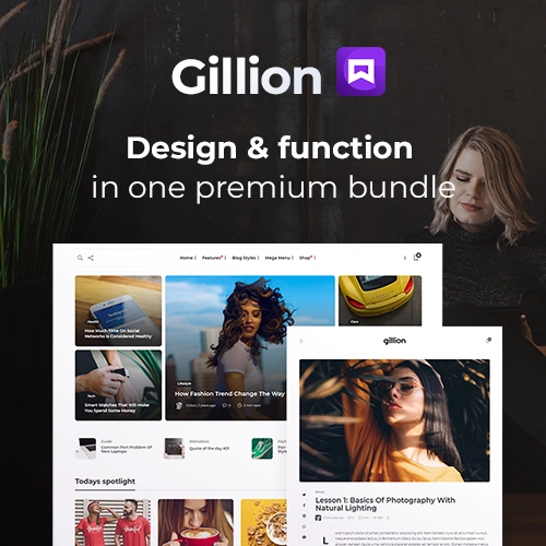Gillion Multipurpose Blog Theme