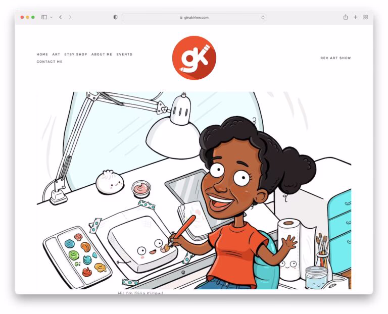 21 Best Artist Portfolio Websites (Examples) 2026 - Colorlib