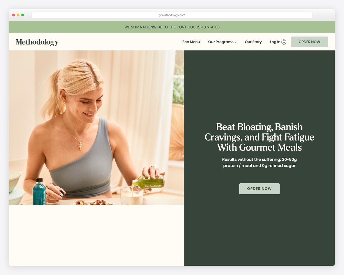 methodology website example