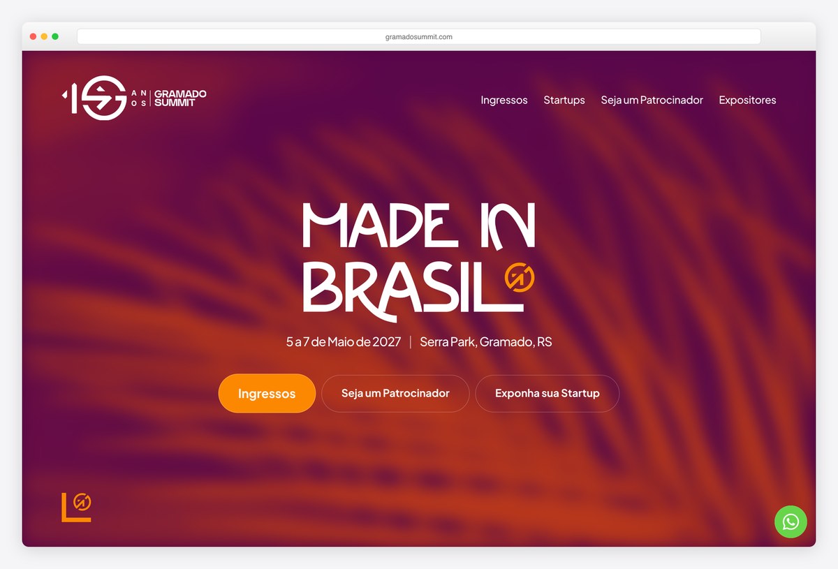 Gramado Summit conference website