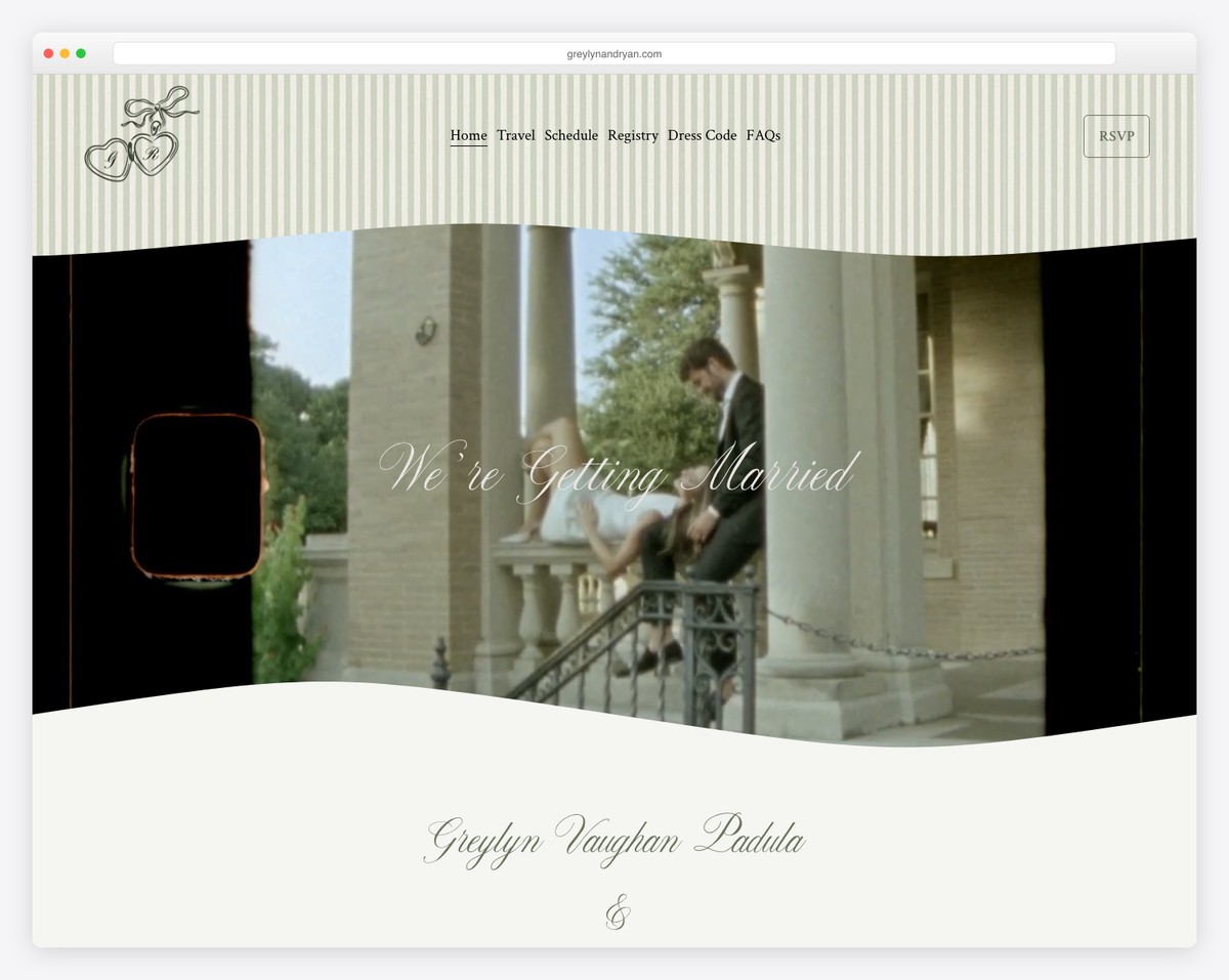 greylyn ryan provence wedding squarespace website example