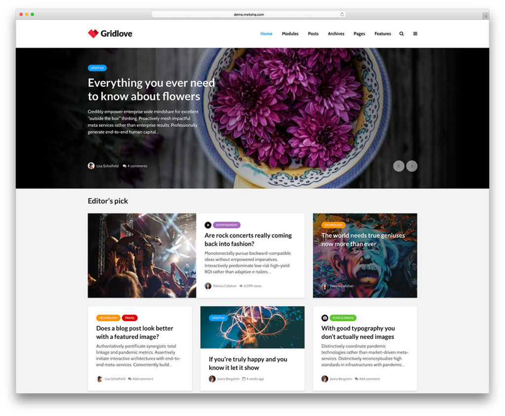 Html Pinterest 8 Best Pinterest-Style WordPress Themes (2026) - Colorlib