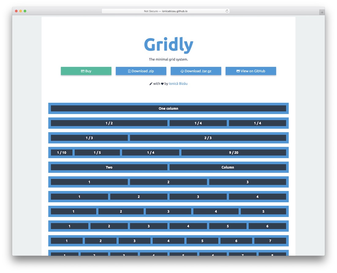 gridly grid framework
