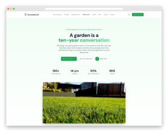 Groundwork website template