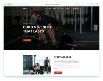 Gutim website template