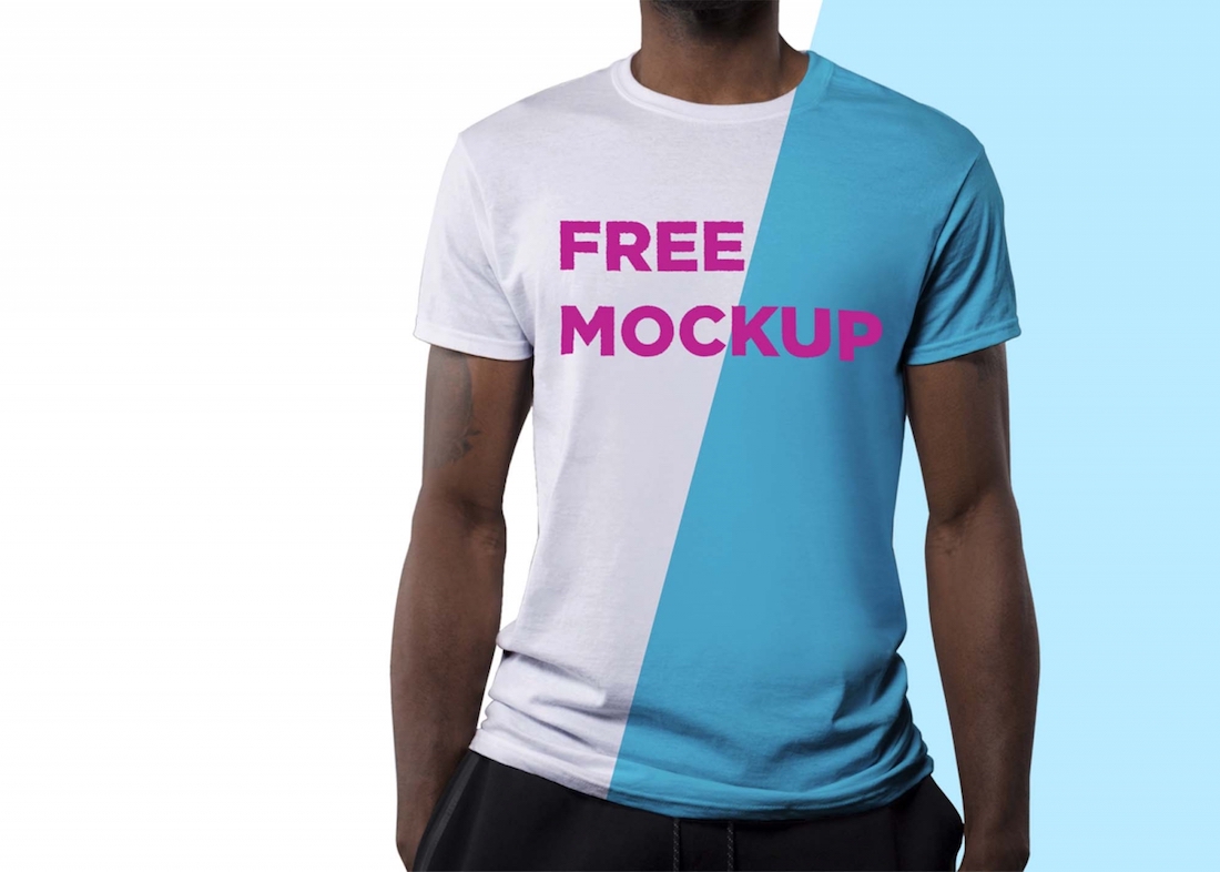 guy T-shirt Mockup