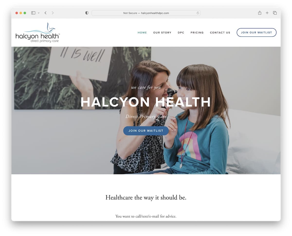 halcyon health website