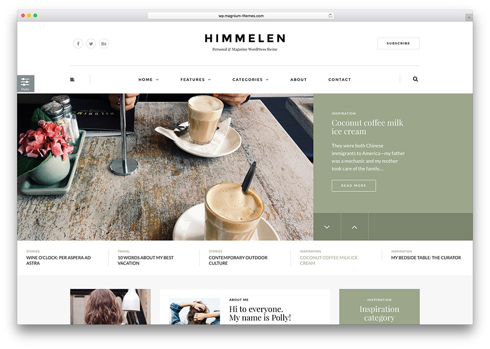 himmelen-simple-blog-wordpress-theme