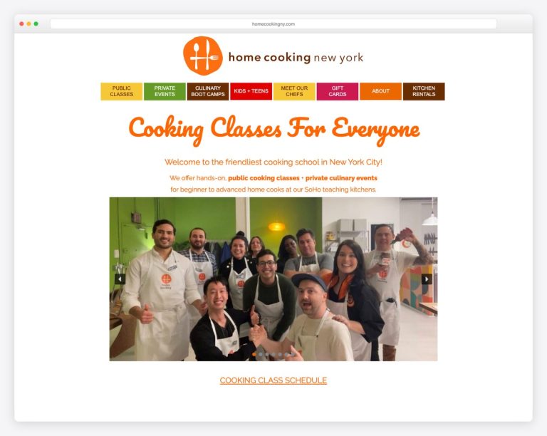 Cooking Class Website 20 Best Cooking Class Website Examples 2026 - Colorlib