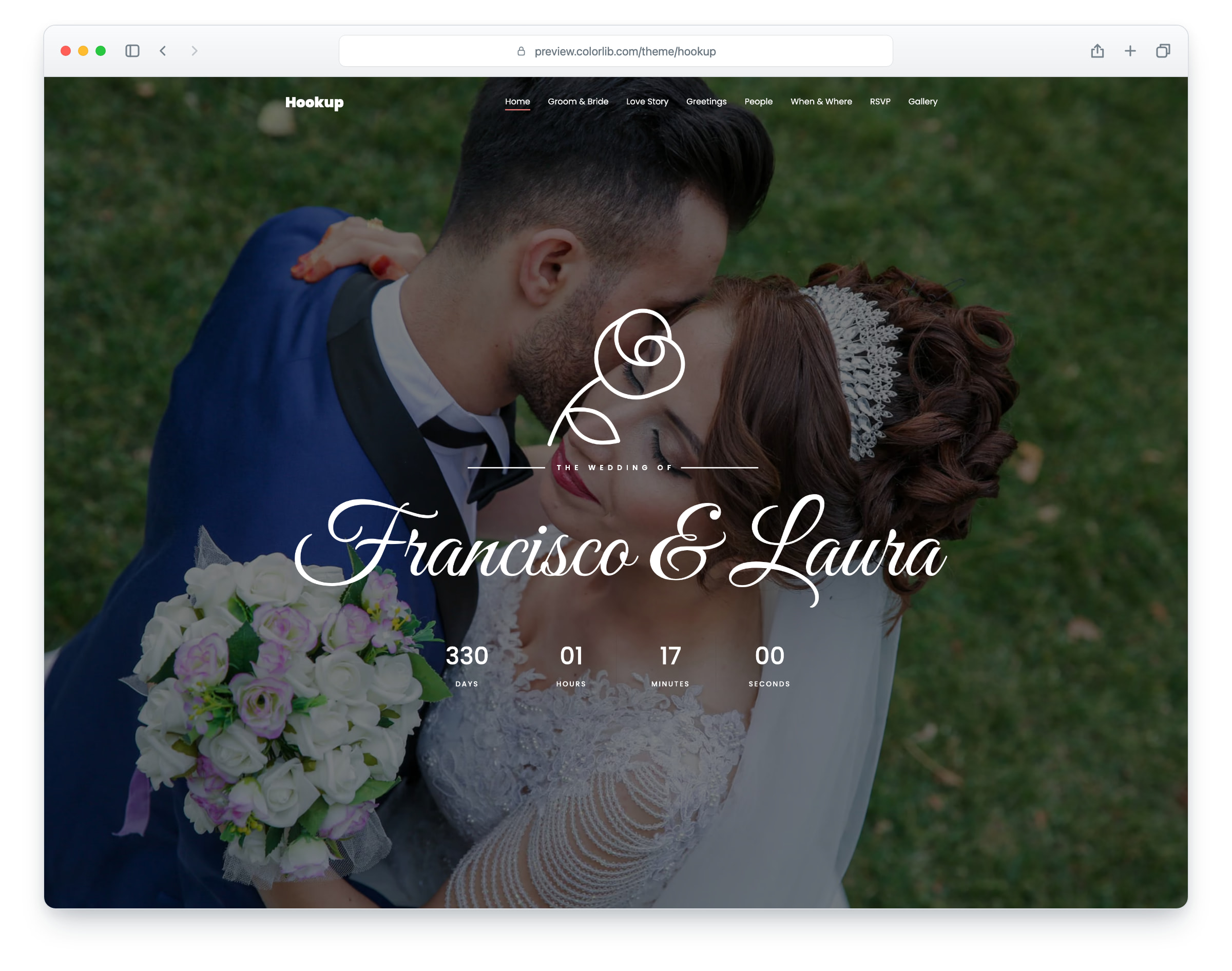Hookup website template
