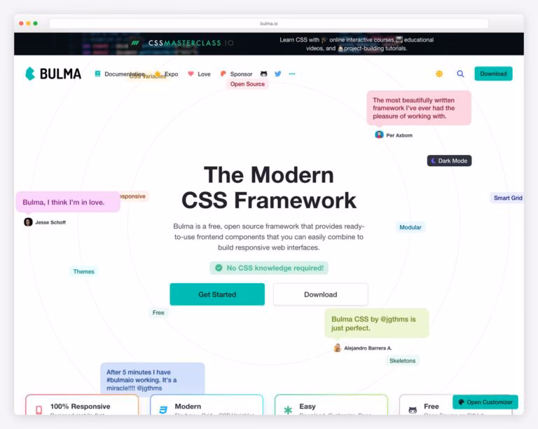 Html Best Frameworks Best HTML & CSS Frameworks for Web Development (2026 Guide) - Colorlib