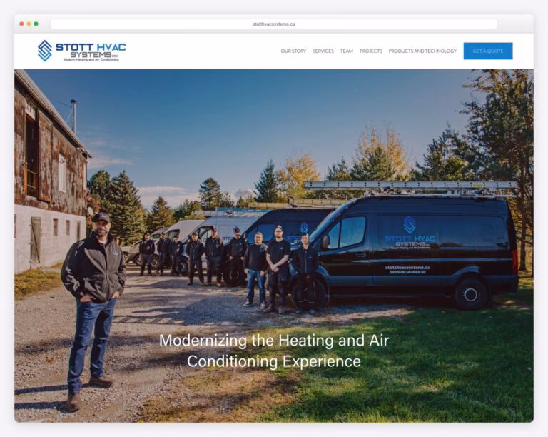 30 Best HVAC Company Website Examples 2026