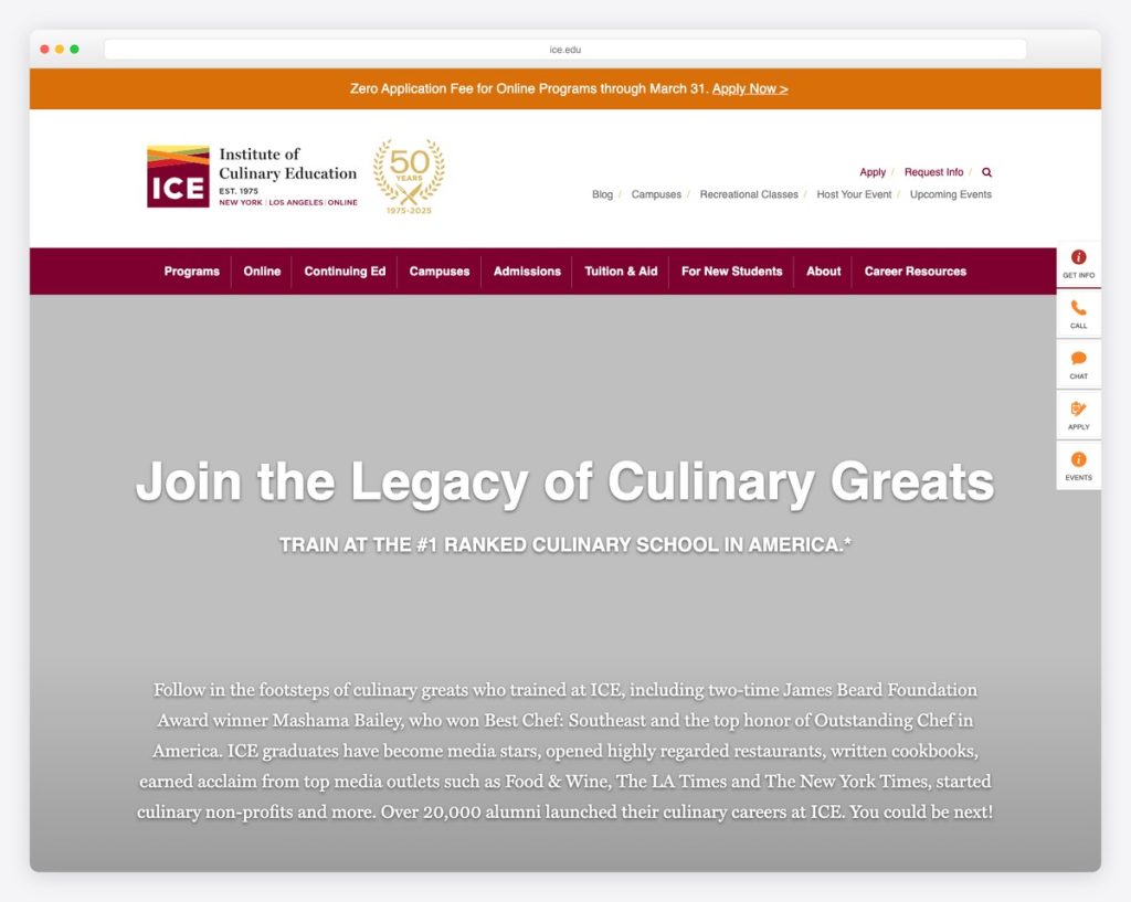 Cooking Class Website 20 Best Cooking Class Website Examples 2026 - Colorlib