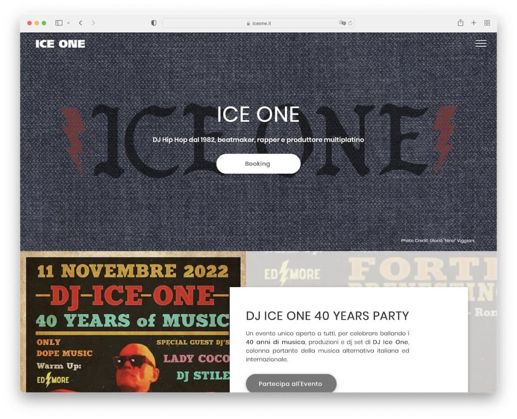 ice one dj website