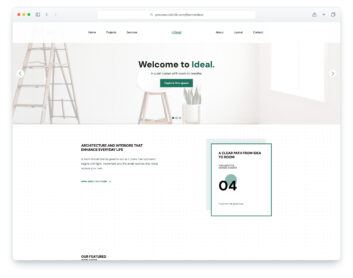 Ideal website template