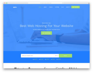 Ignite website template