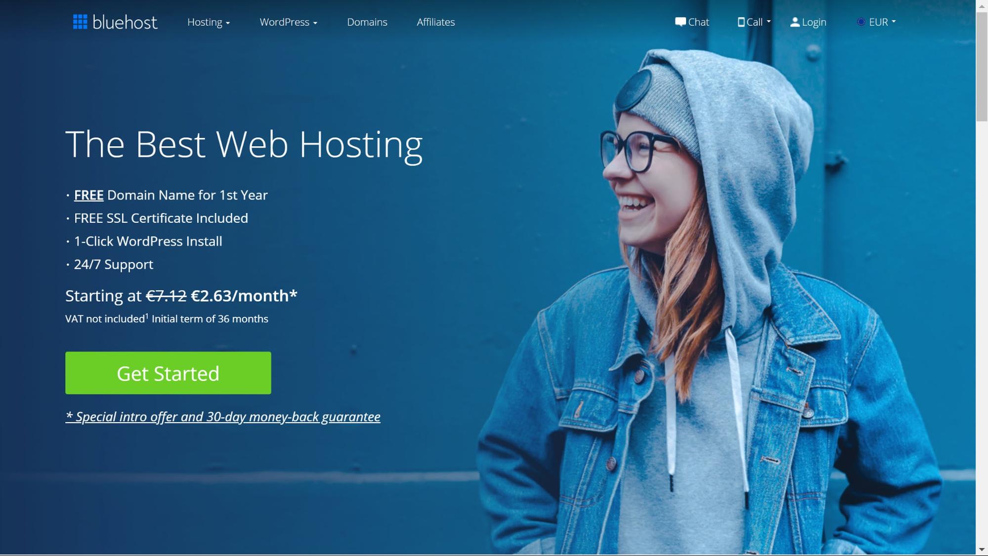 Bluehost is a great option to host directory websites on WordPress
