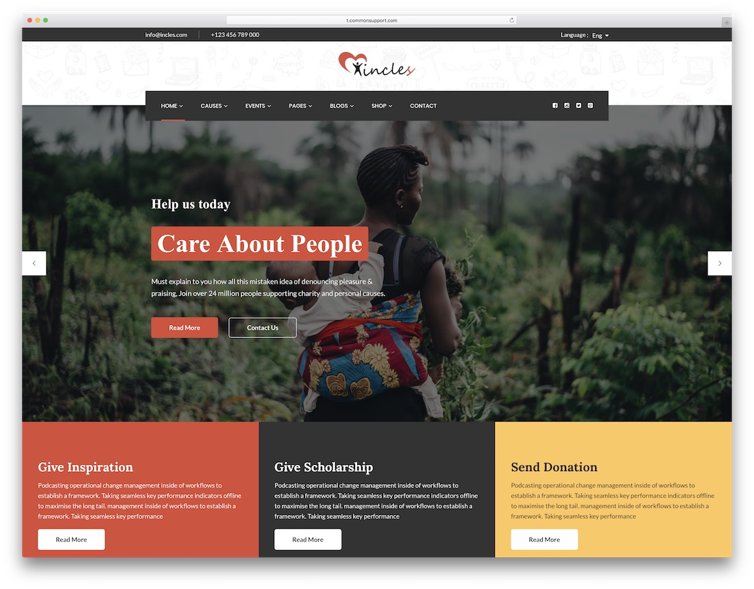 19 Best Premium Html Charity Website Templates 2020 Colorlib