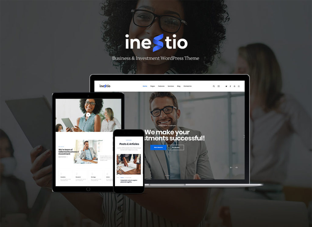 Inestio | Business & Creative WordPress Theme