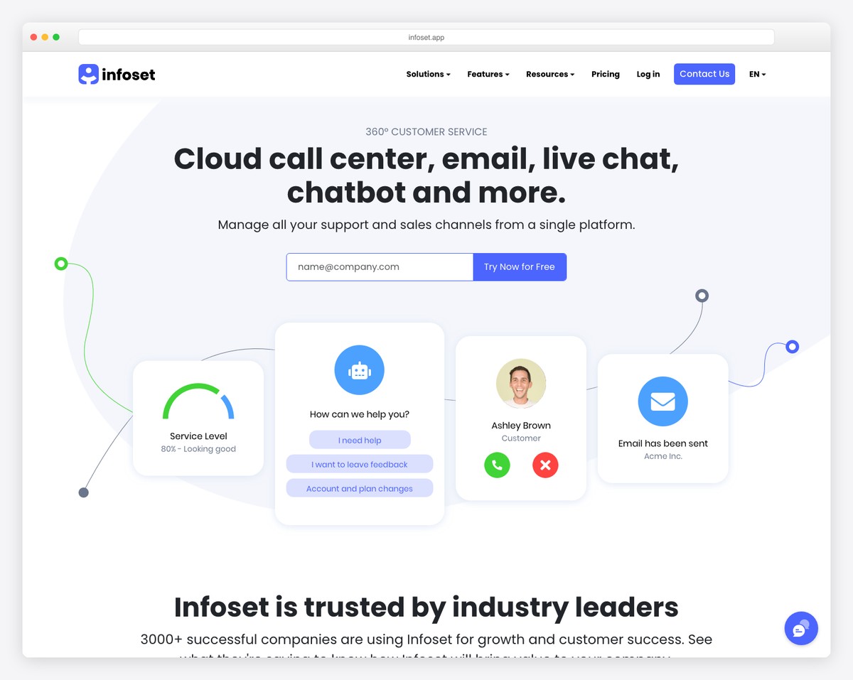 infoset consulting website