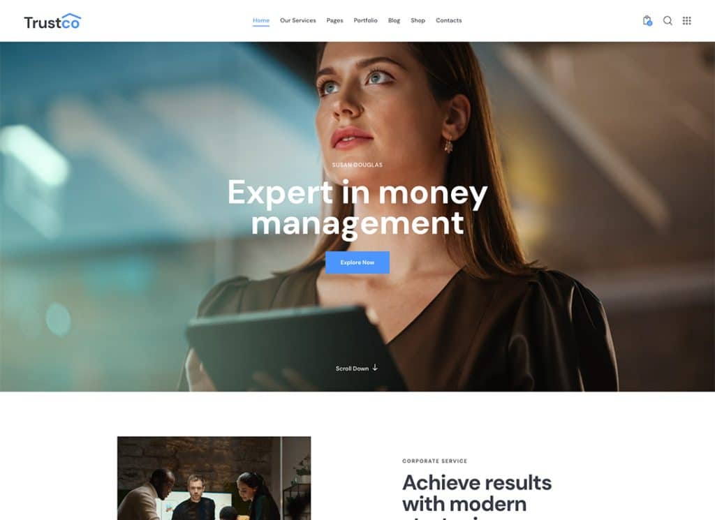 Insurance Agency, Finance & Business WordPress Theme