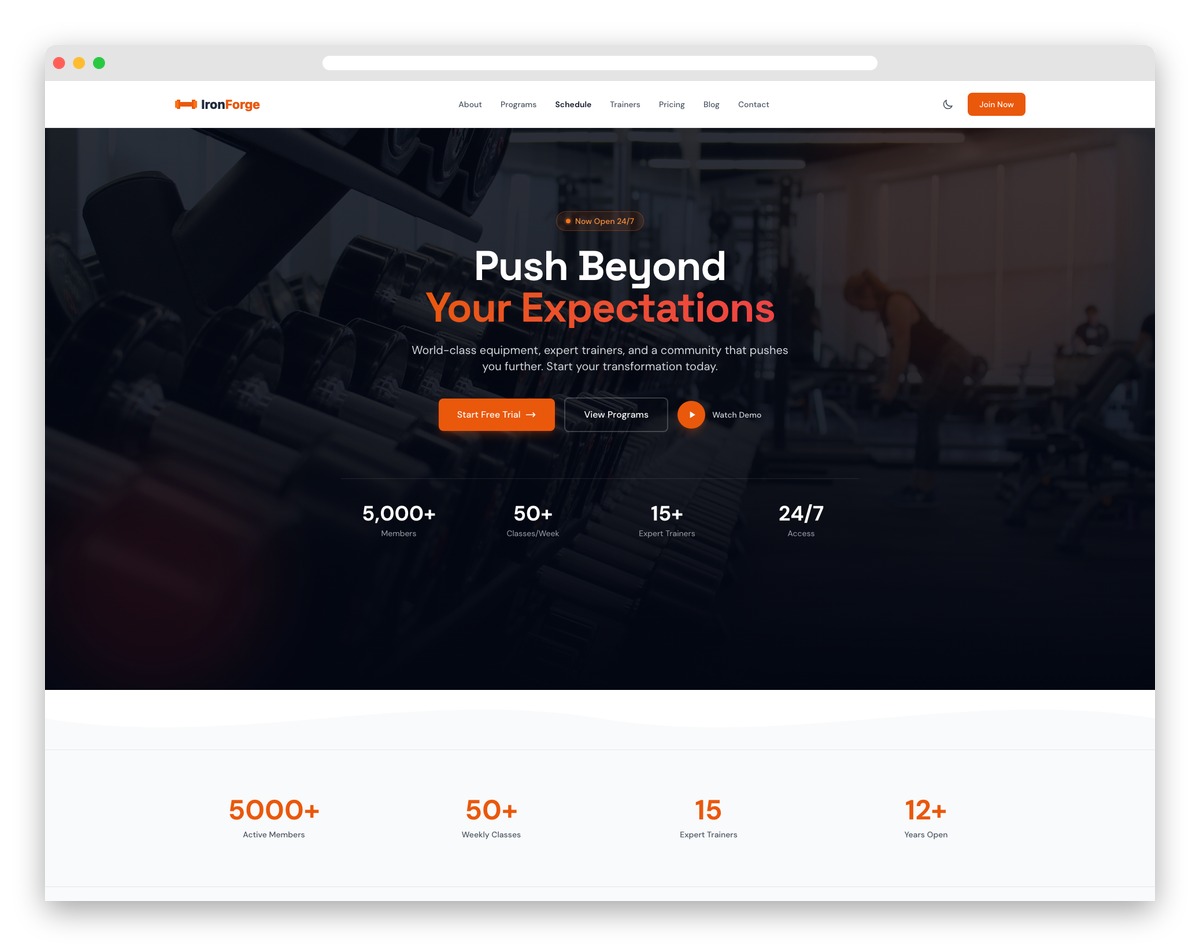 IronForge - Astro and Tailwind CSS Template