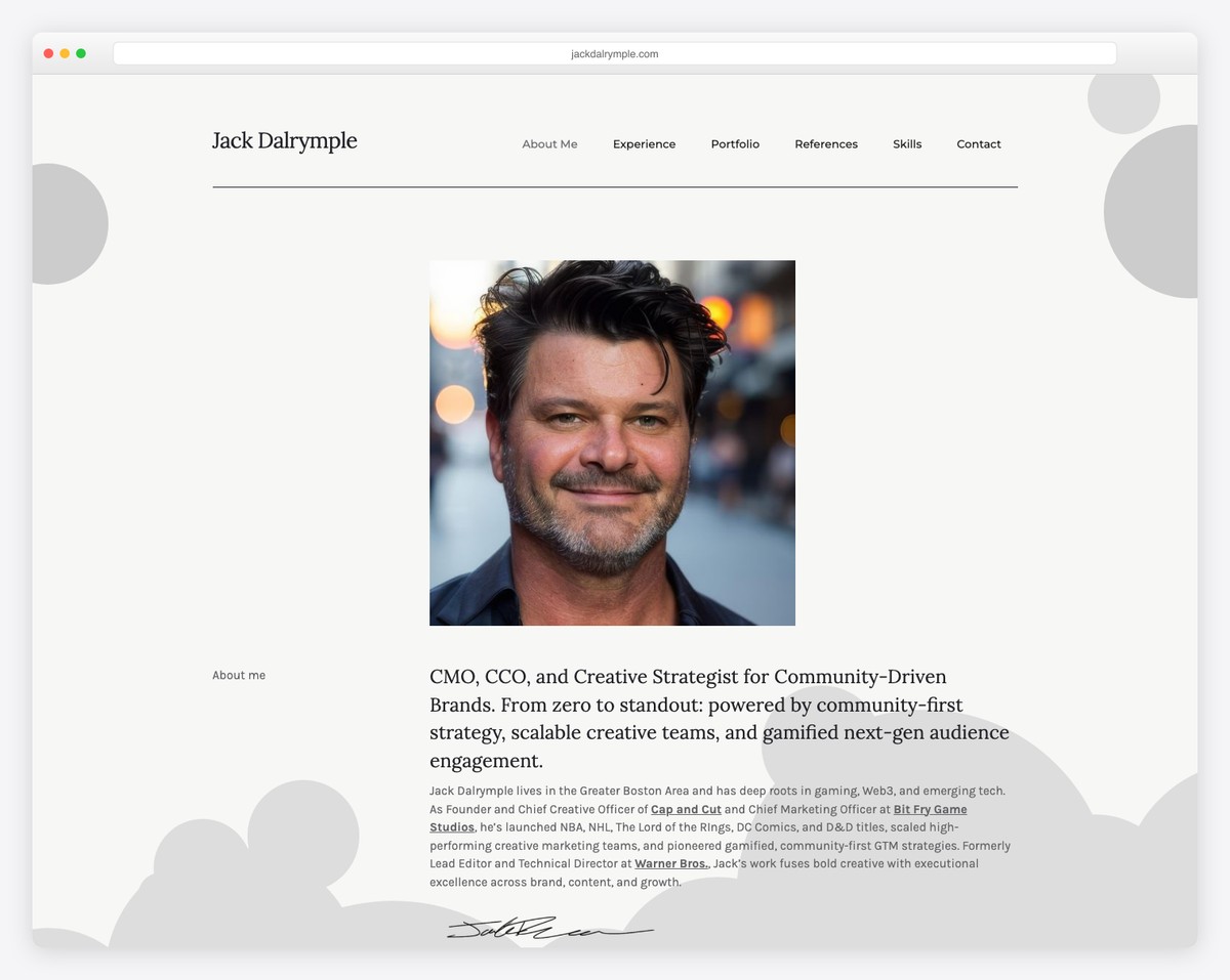 jack dalrymple consulting website