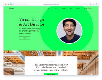 Jackco website template