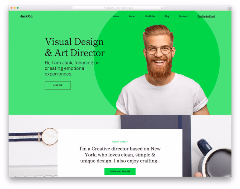 Best Personal portfolio 2026 - Colorlib