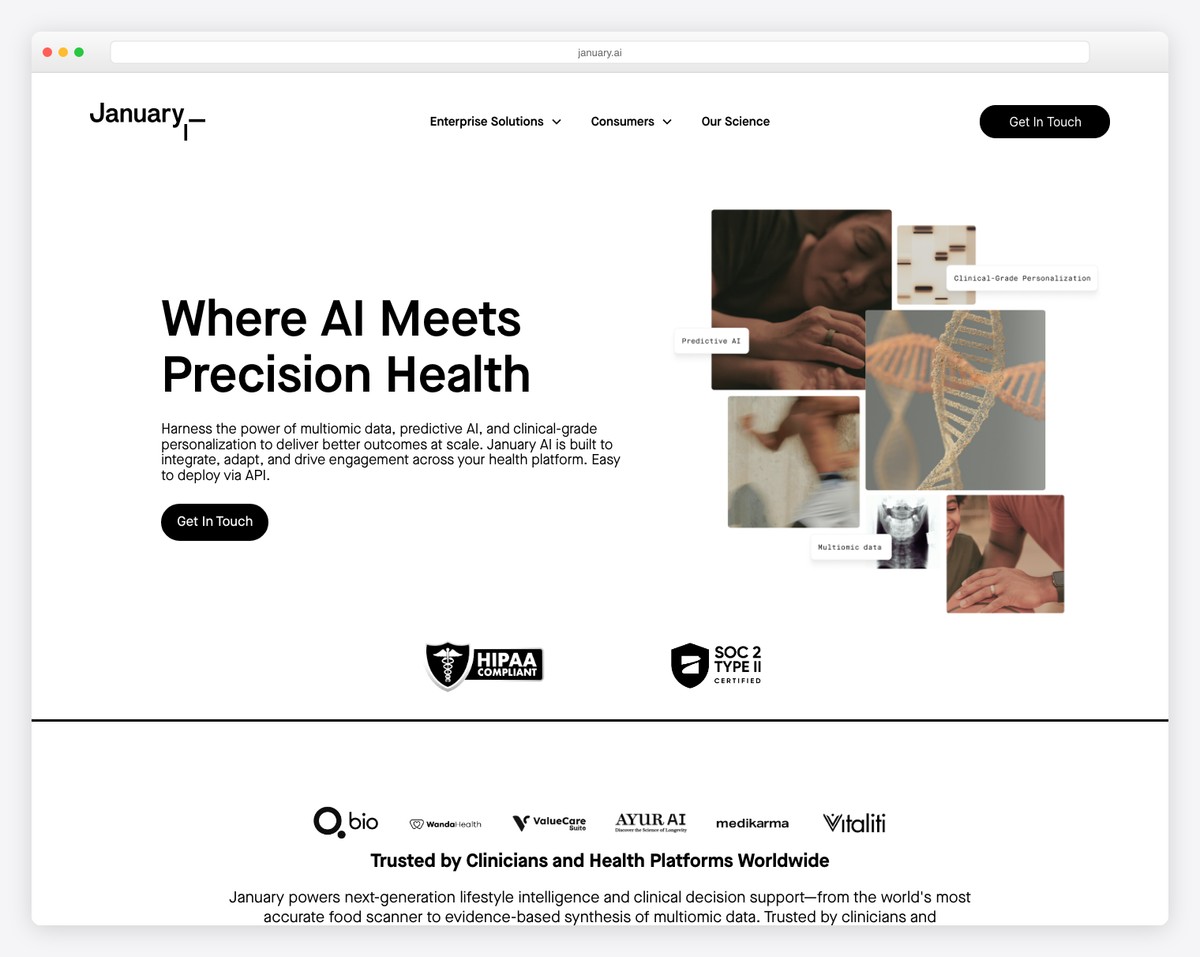 january startup website