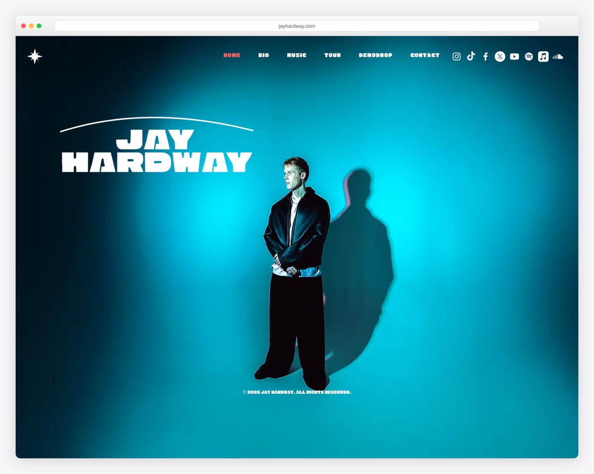 jay hardway dj website