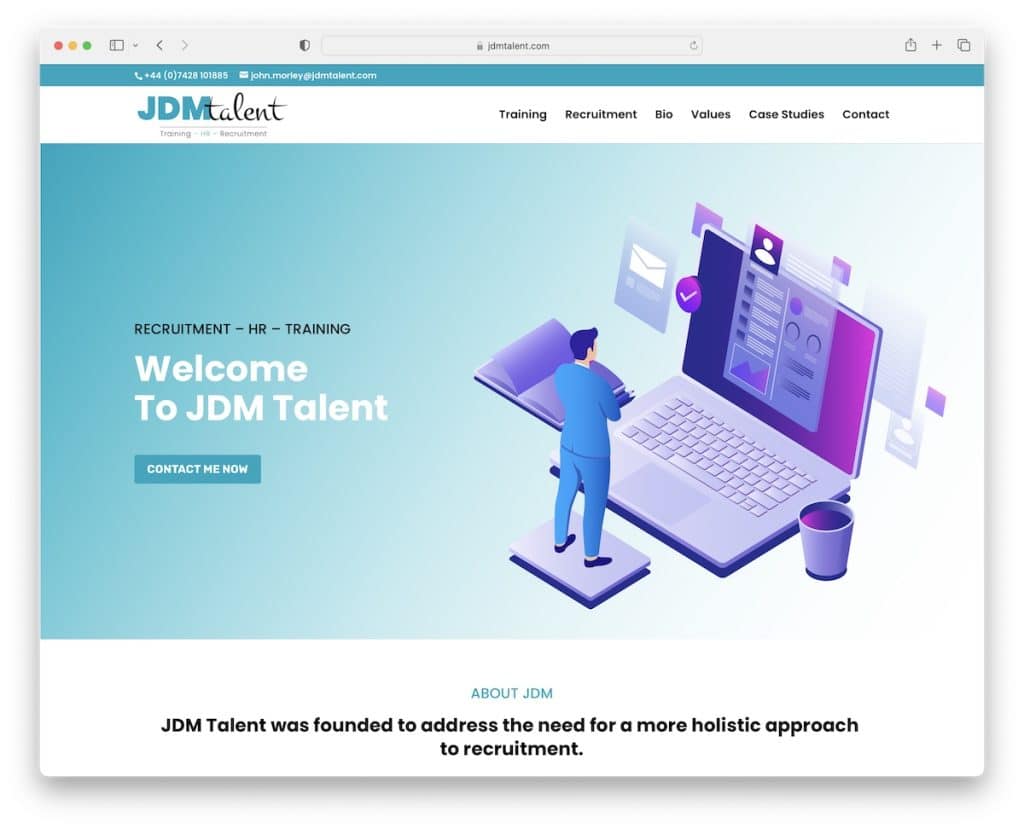 jdm talent recruitment website