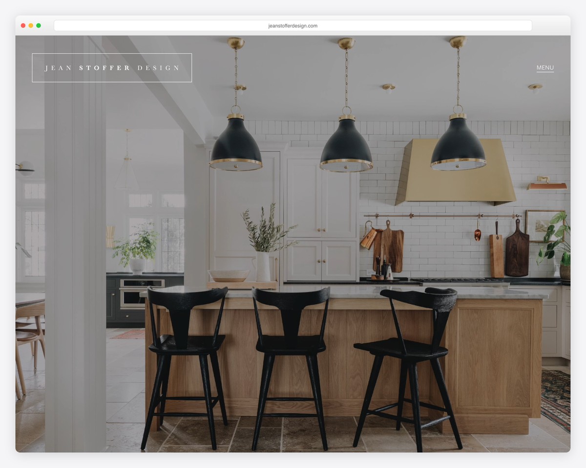 Jean Stoffer Design interior design website