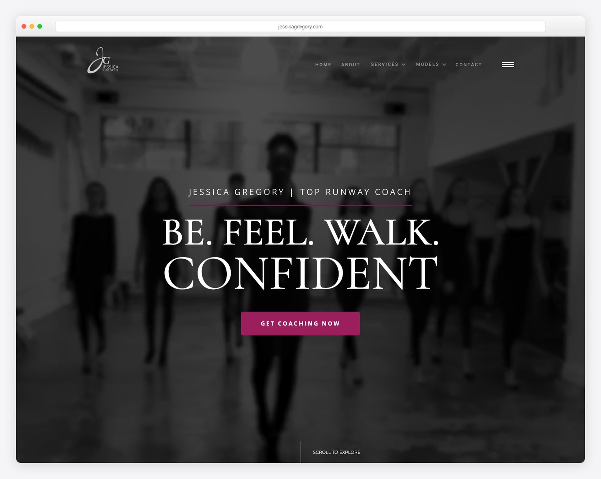 jessica gregory coach website